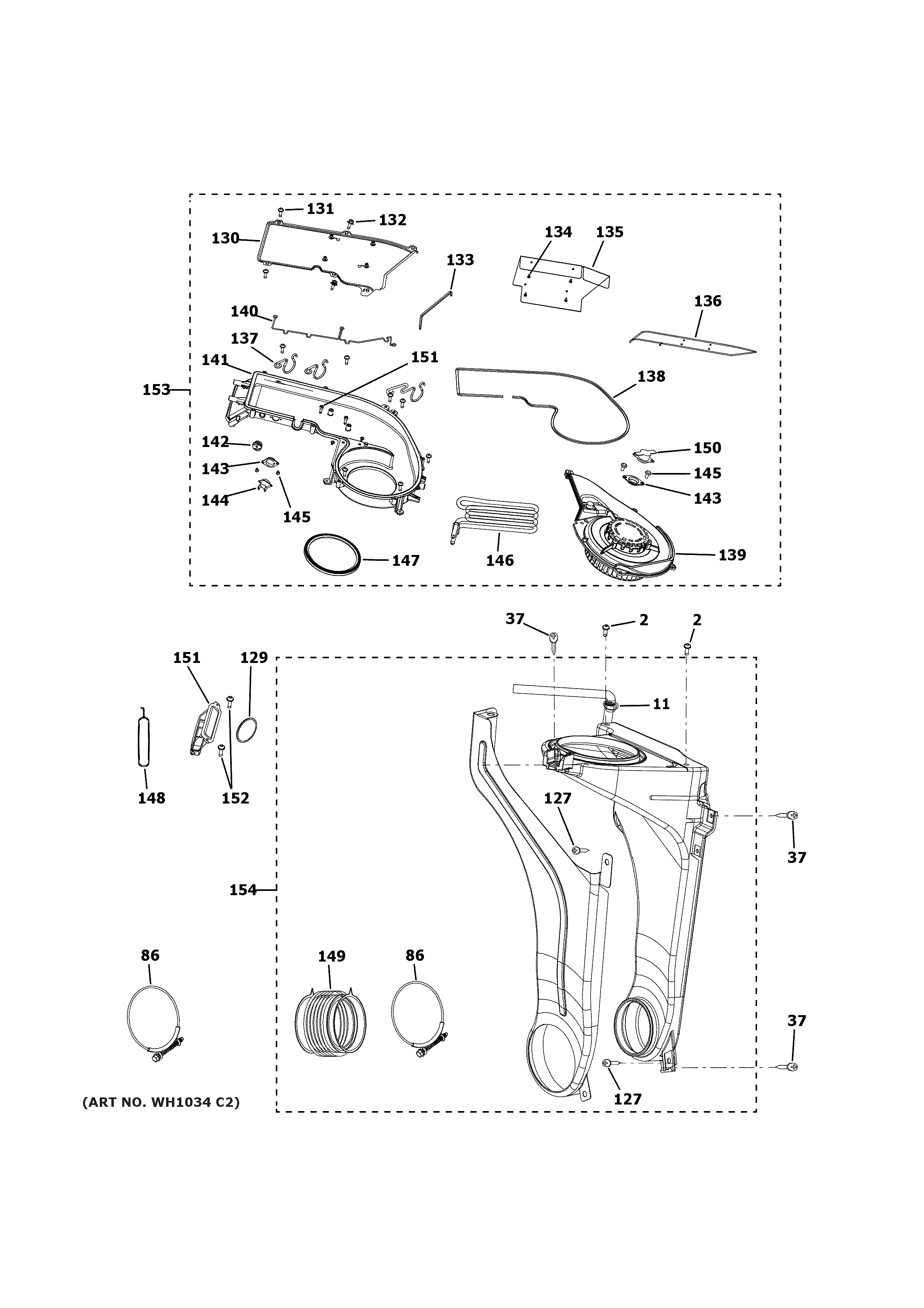 Blower & heating system