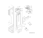 GE GFE26JBMNFTS fresh food section diagram