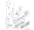 GE GFE26JBMNFTS machine compartment diagram