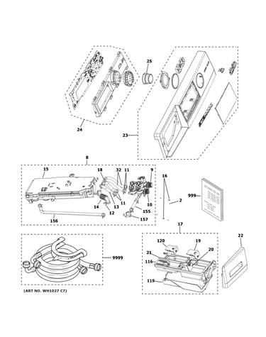Controls & dispenser