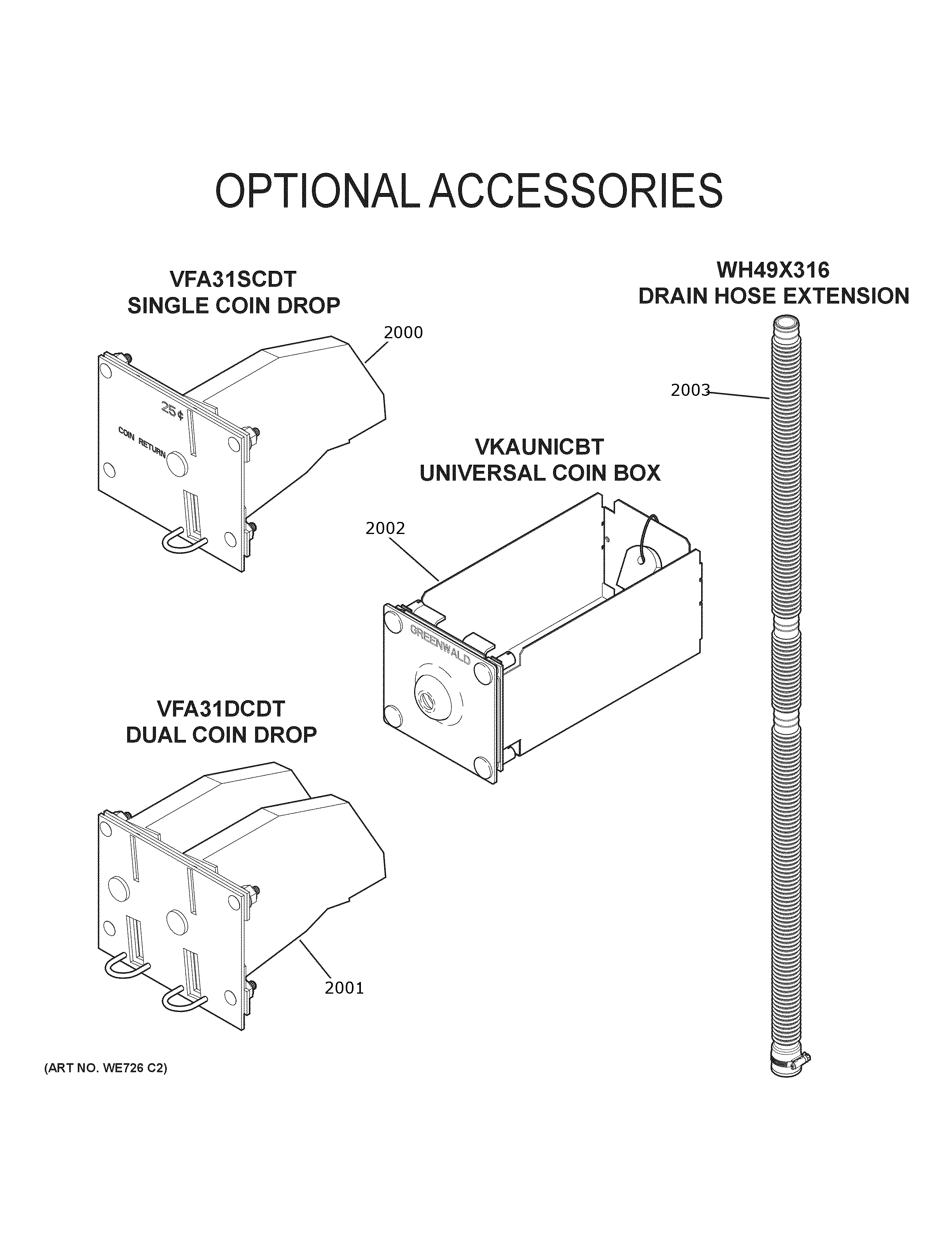 Optional accessories