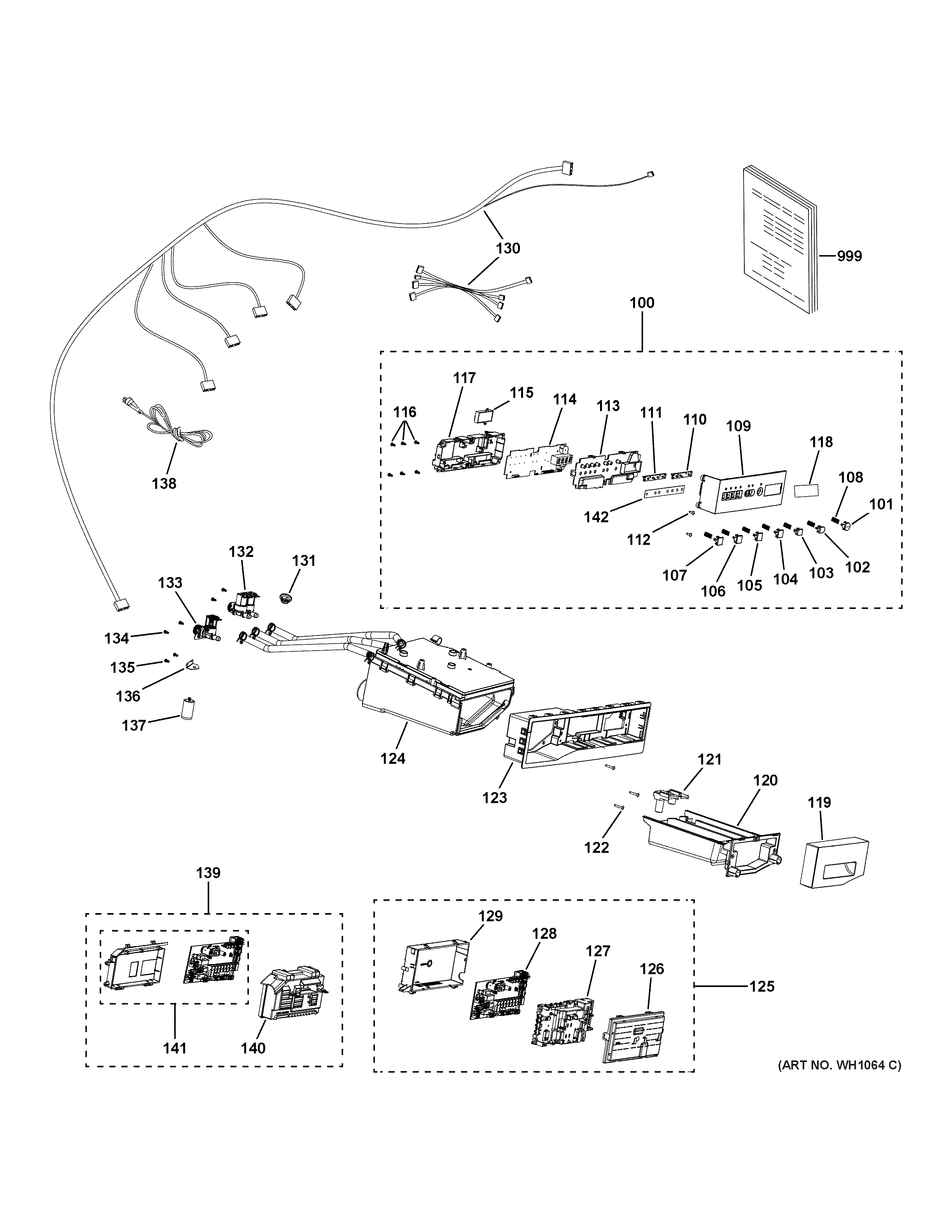 Controls & dispenser