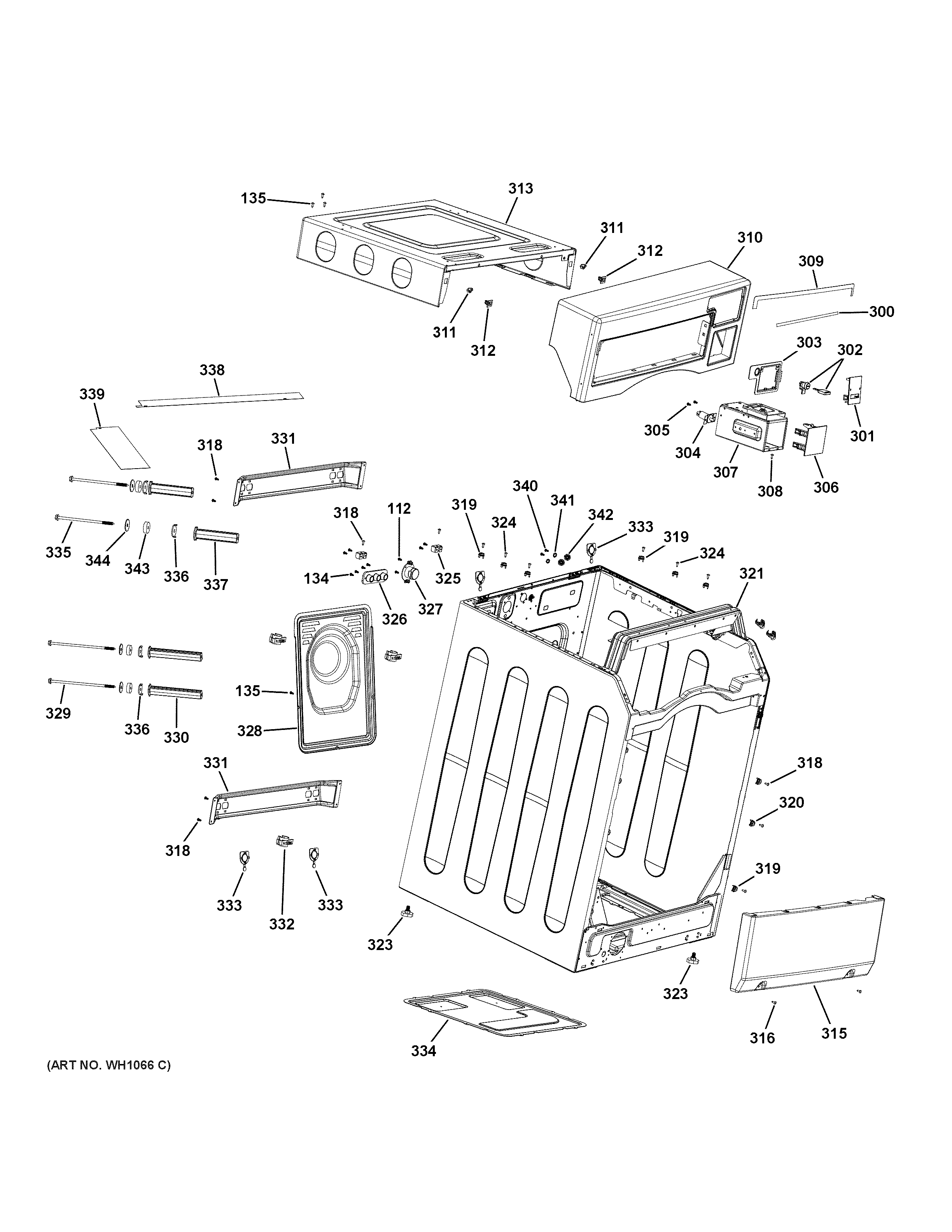 CABINET & TOP PANEL