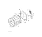 GE GFD55ESMN3WW drum diagram