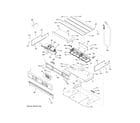 GE PT7550BL8TS control panel diagram