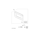 GE ZSC2201J3SS door parts diagram