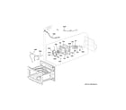 GE ZSC2201J3SS interior parts (1) diagram