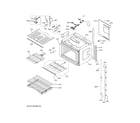 GE CTD90DM2N1S5 upper oven diagram