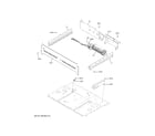 GE CTD90DM2N1S5 center spacer diagram