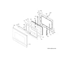 GE CTD90DM2N1S5 lower door diagram