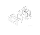 GE ZTDX1DPSN1SS upper door diagram