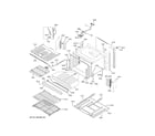 GE ZTDX1DPSN1SS lower oven diagram