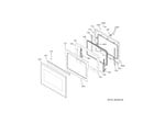 GE ZTDX1DSSN1SS upper door diagram