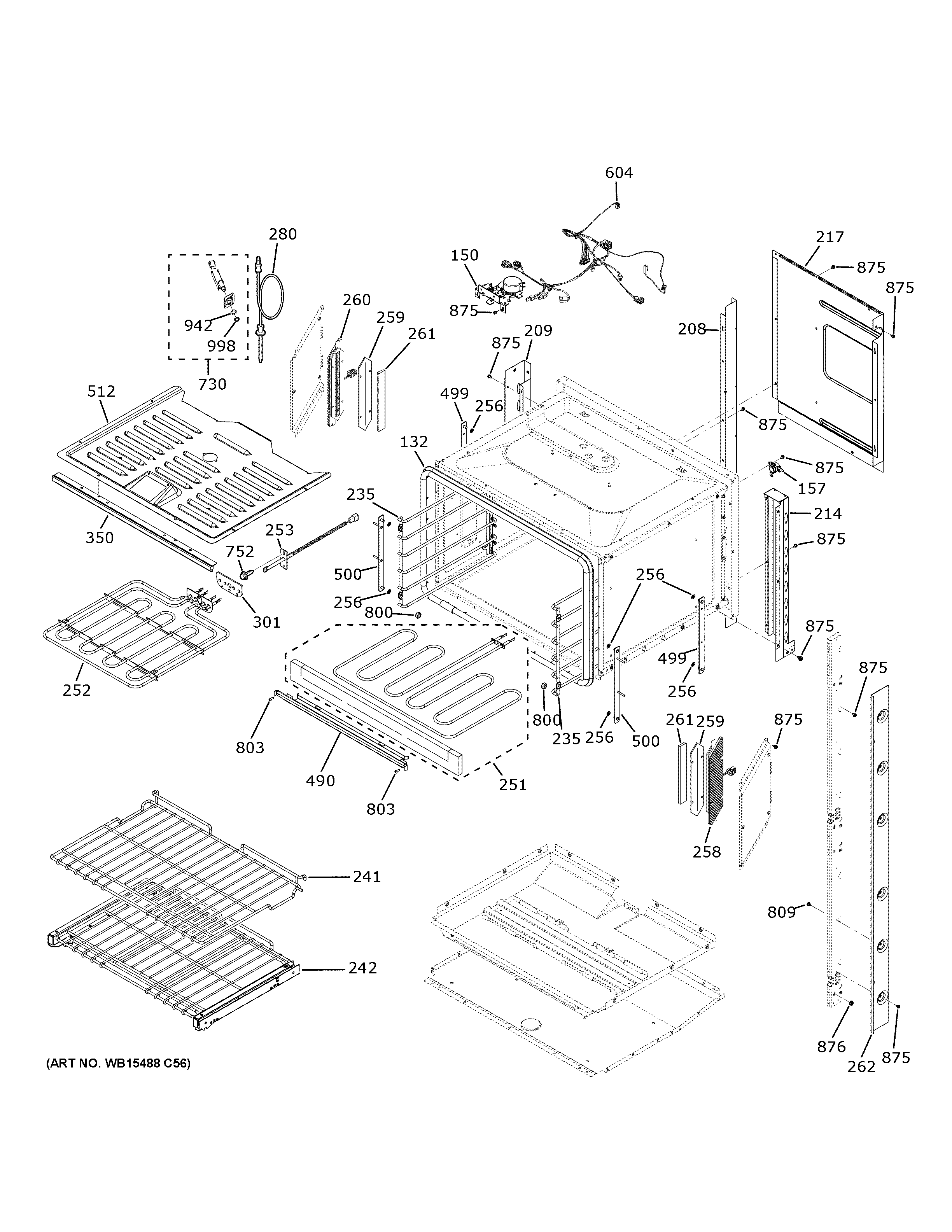 Upper oven