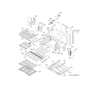 GE ZTDX1DSSN2SS lower oven diagram