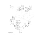 GE PGP9830DR1BB gas & burner parts diagram