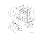 GE GDT635HSR7SS body parts diagram