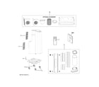 GE APLS08WWB1 portable air conditioner diagram