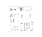 GE APLH10WWF1 portable air conditioner diagram