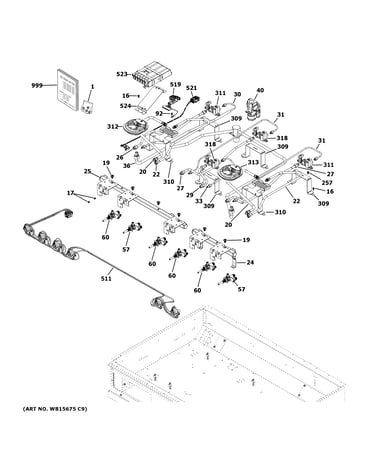 Gas & burner parts