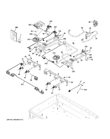Gas & burner parts