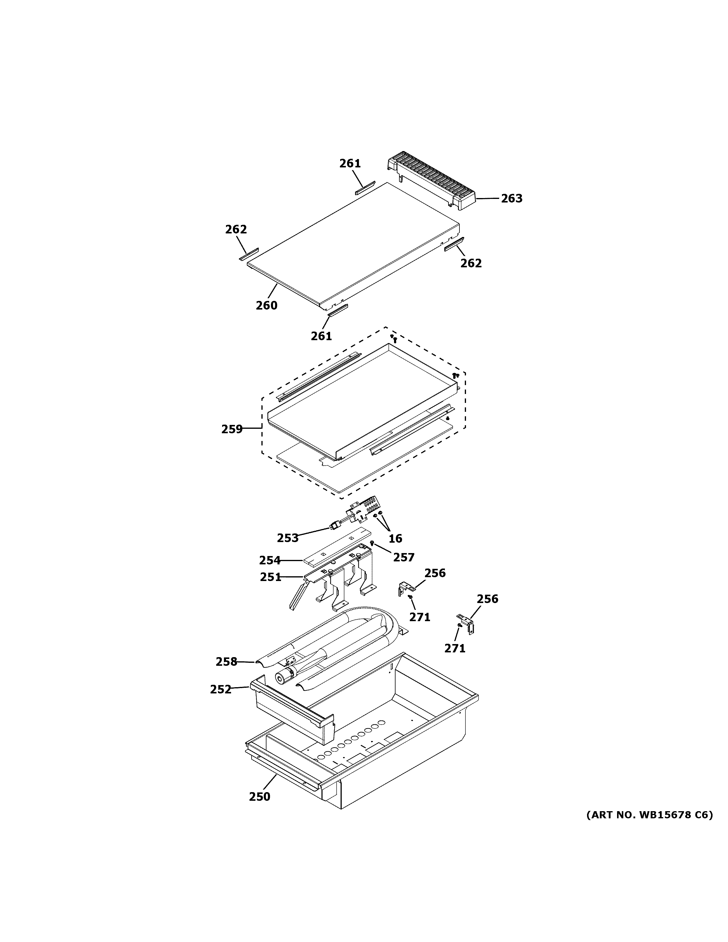 Griddle assembly