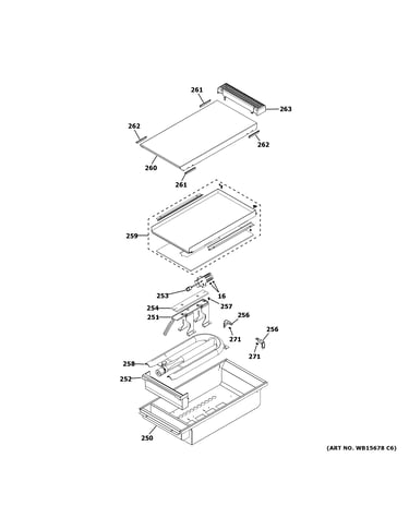 Griddle assembly