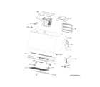 GE UVW93042P1SS range hood diagram