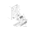 GE GSS25GYPJCFS machine compartment diagram