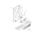 GE GSE25GYPHCFS machine compartment diagram