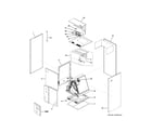 GE UUY36ZGDAA1 commercial air conditioner diagram