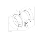 GE GFD55GSSN1WW door diagram