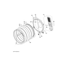 GE GFD55GSSN1WW drum diagram