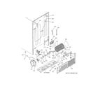 GE GSS23GYPBCFS machine compartment diagram