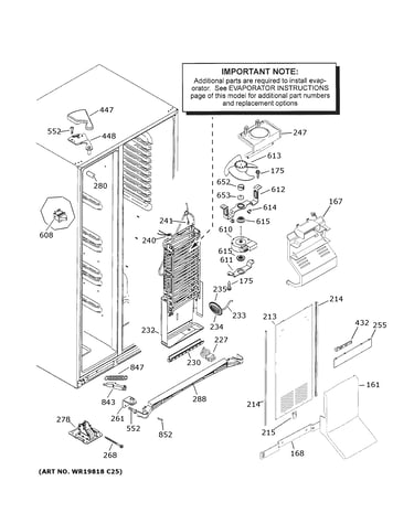 Freezer section