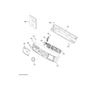 GE PFD95GSPT0DS controls & backsplash diagram