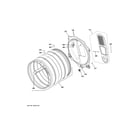 GE PFD95ESPT0DS drum diagram