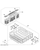 Lower rack assembly