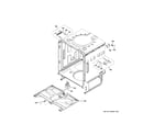 GE CDT855P2N2S1 body parts (2) diagram