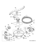 Motor, sump & filter assembly