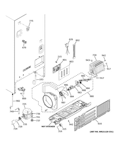 Machine compartment
