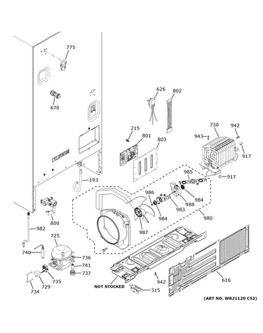Machine compartment