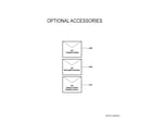 GE NAM48P1TA452 optional accessories diagram