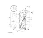 GE NAM36E1TA451 room air conditioner diagram