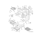 GE PB935YP6FS body parts diagram