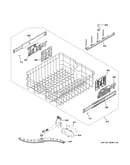 Upper rack assembly