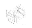 GE JBS86SP6SS lower door diagram