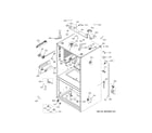 GE CWE23SP4MDW2 case parts diagram