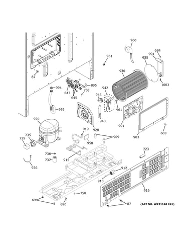 Machine compartment