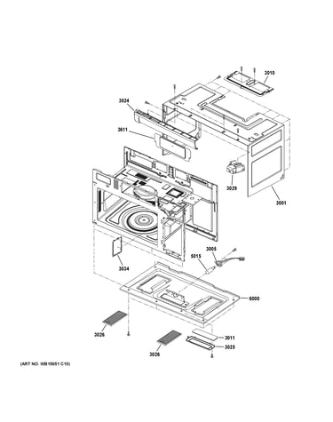 Oven cavity parts